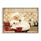 Stupell Industries Home is the Kitchen Phrase Charming Vintage Chef Wall Plaque